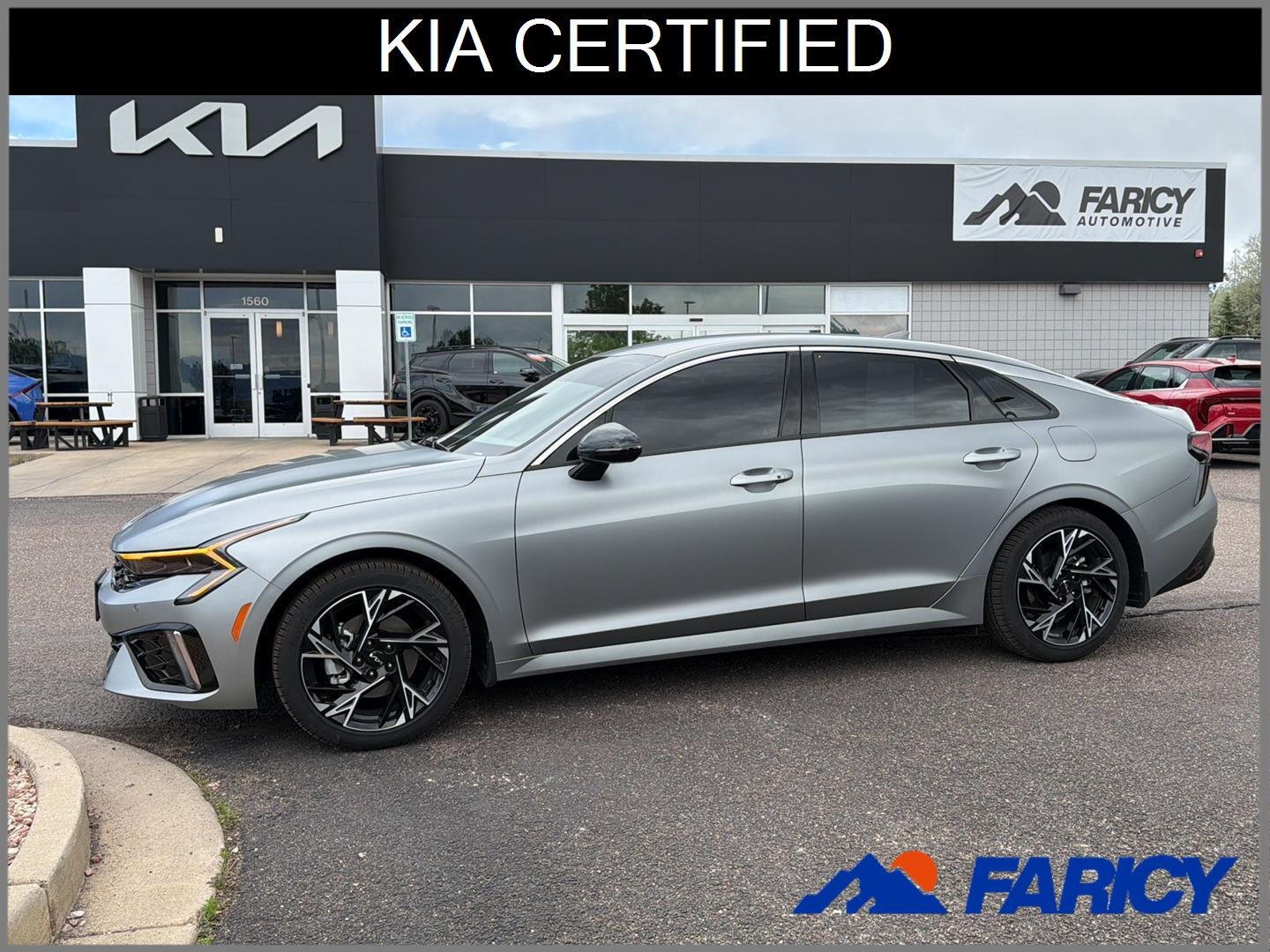 Used 2026 Steel Matte Gray Kia GT-Line image 1