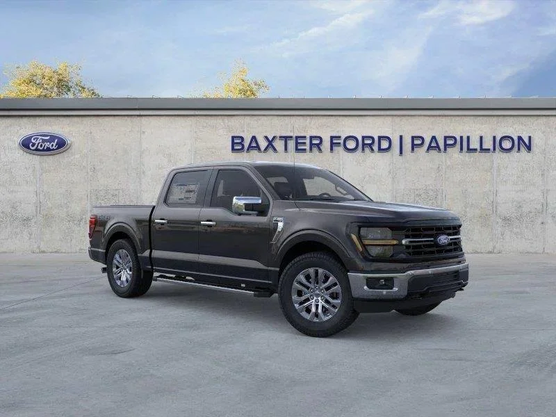 New 2026 Agate Black Ford XLT image 1