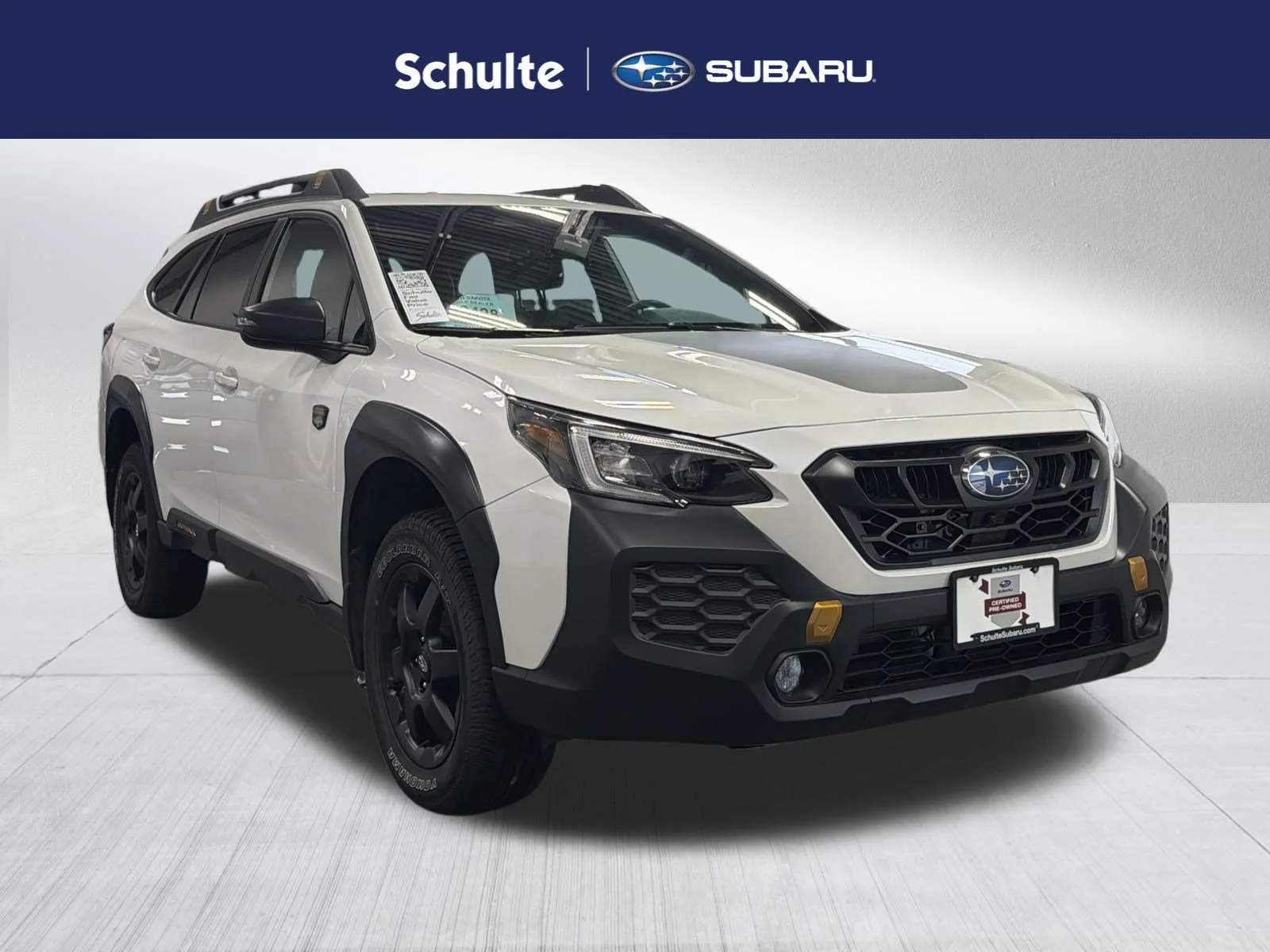 Certified Used 2024 Crystal White Pearl Subaru Wilderness image 1