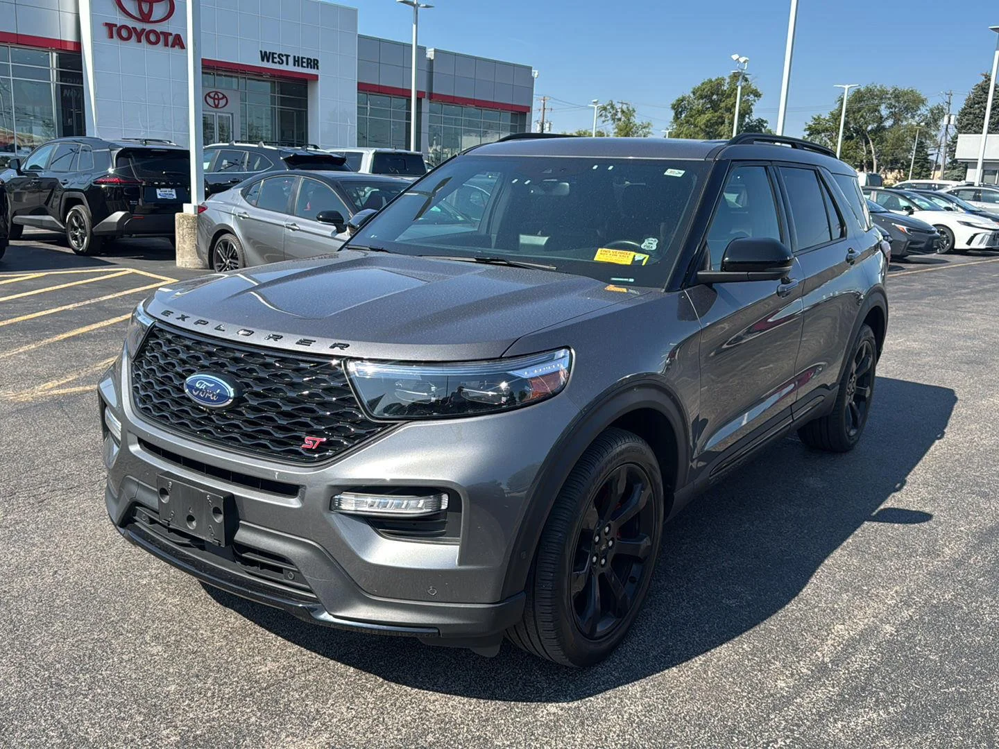 Used 2021 Carbonized Gray Ford ST image 3