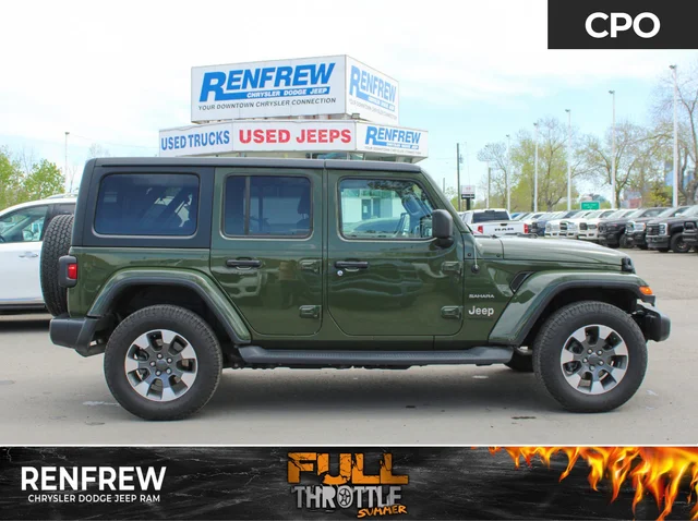 2021 Jeep Wrangler Unlimited Sahara * No Accidents | Manual | Apple CarPlay | Backup Camera