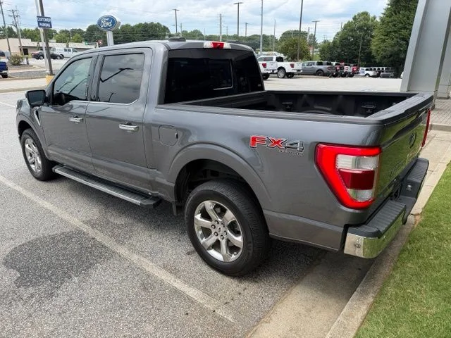 Used 2021 Gray Ford Lariat image 3