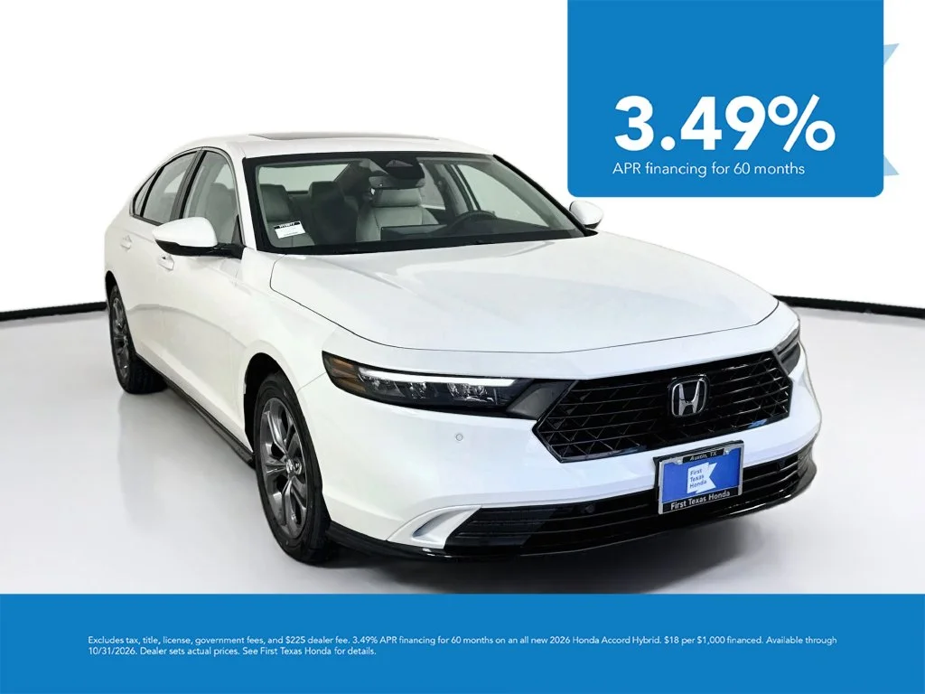 New 2026 Platinum White Pearl Honda EX-L image 1