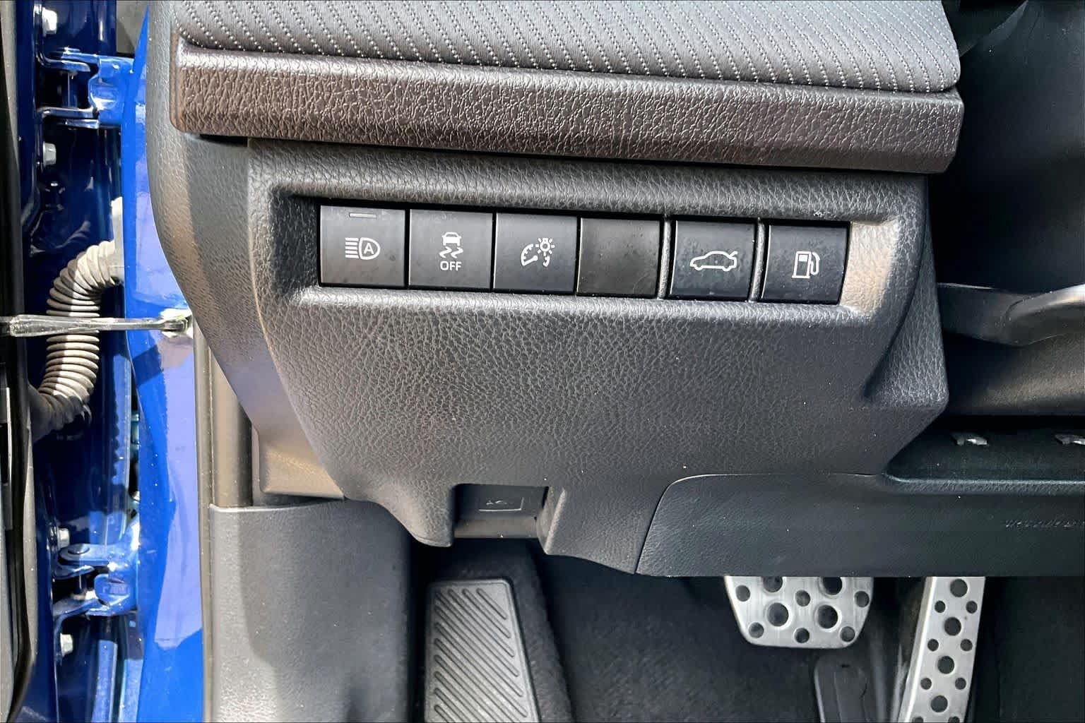 Used 2025 Reservoir Blue Toyota SE image 32
