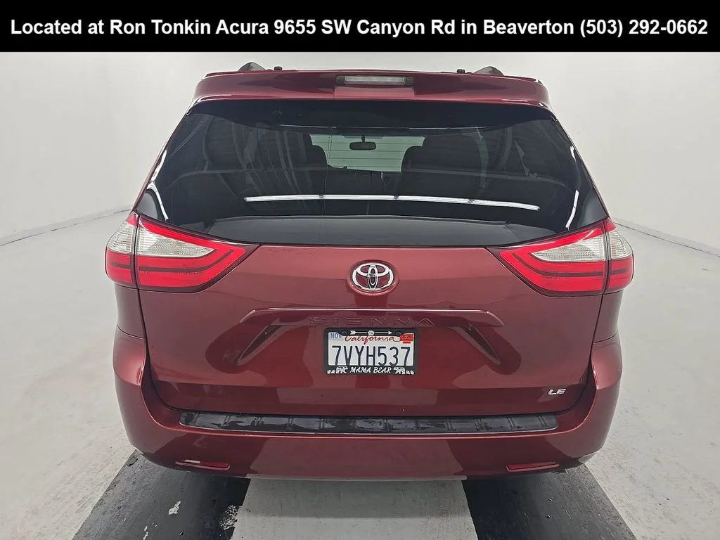 Used 2017 Salsa Red Pearl Toyota LE image 6