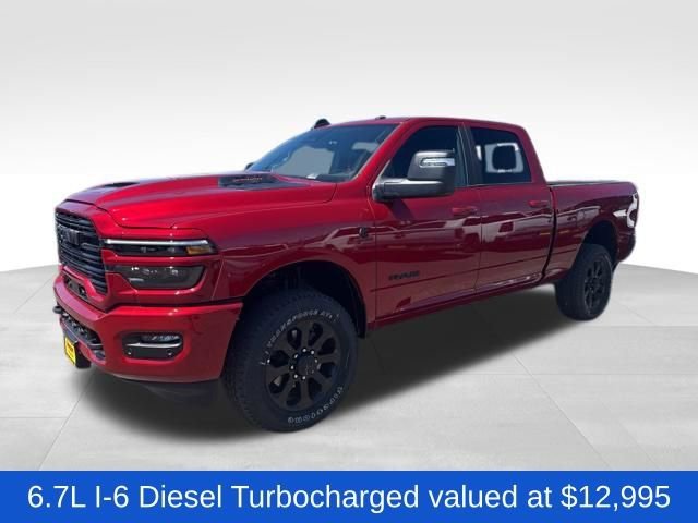 New 2026 Molten Red Pearl-Coat Exterior Paint RAM Laramie image 3