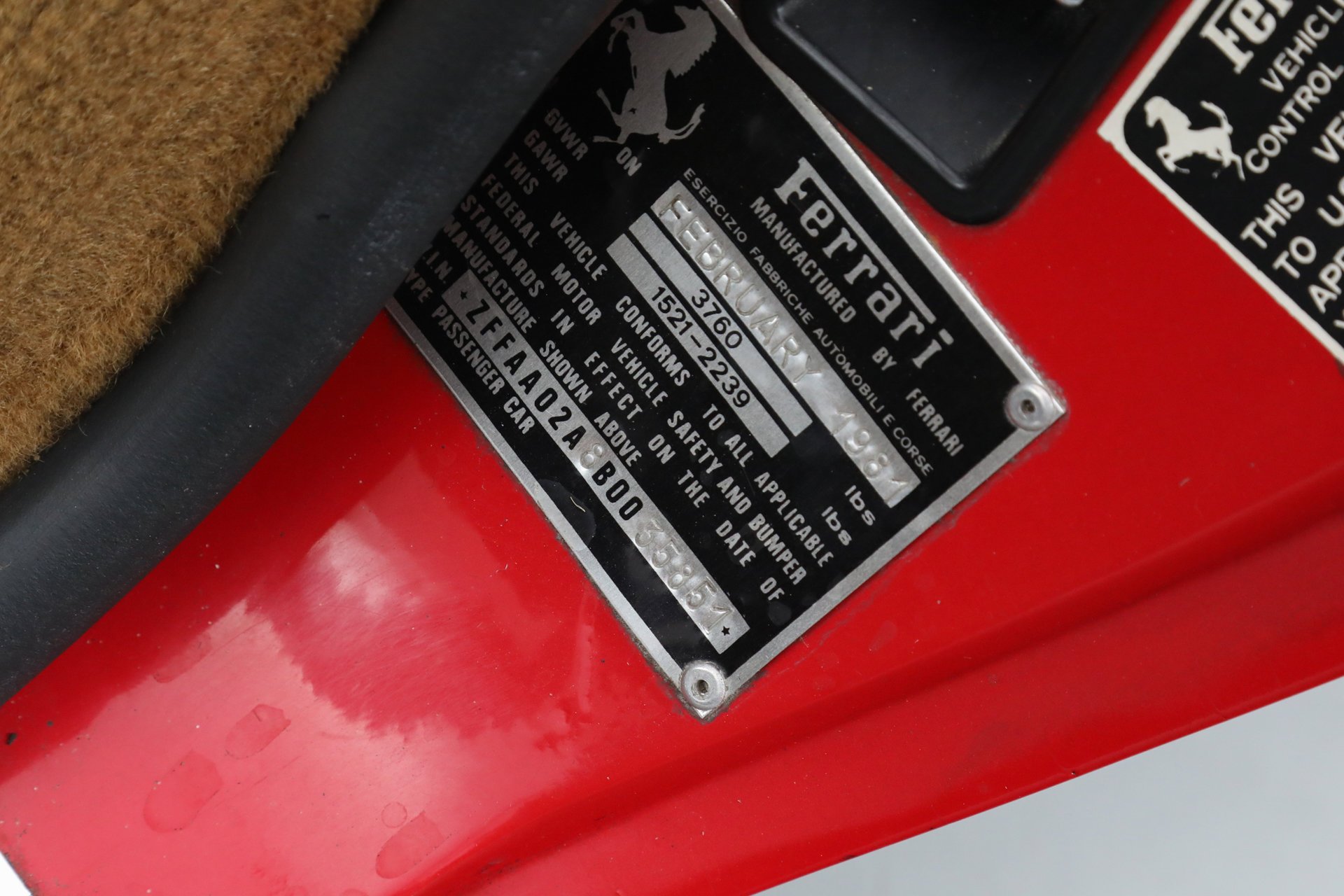 Used 1981 Red Ferrari  image 41