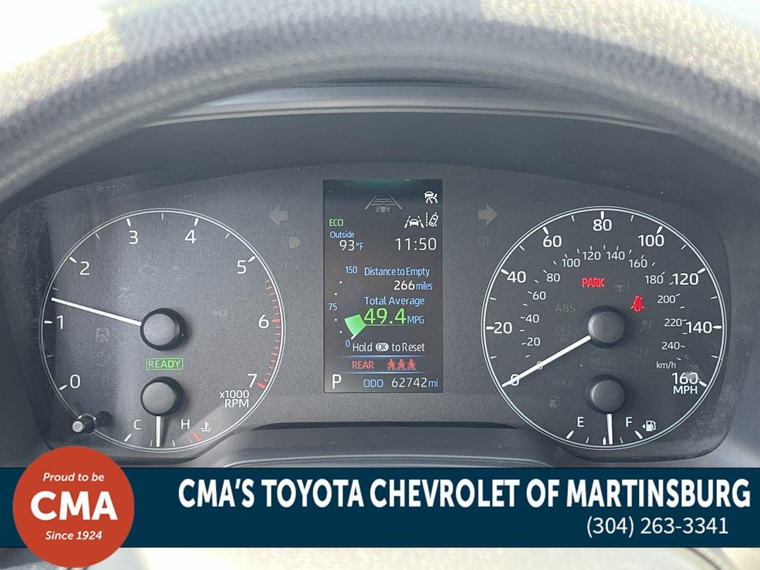 Used 2025 Midnight Black Metallic Toyota Hybrid LE image 17
