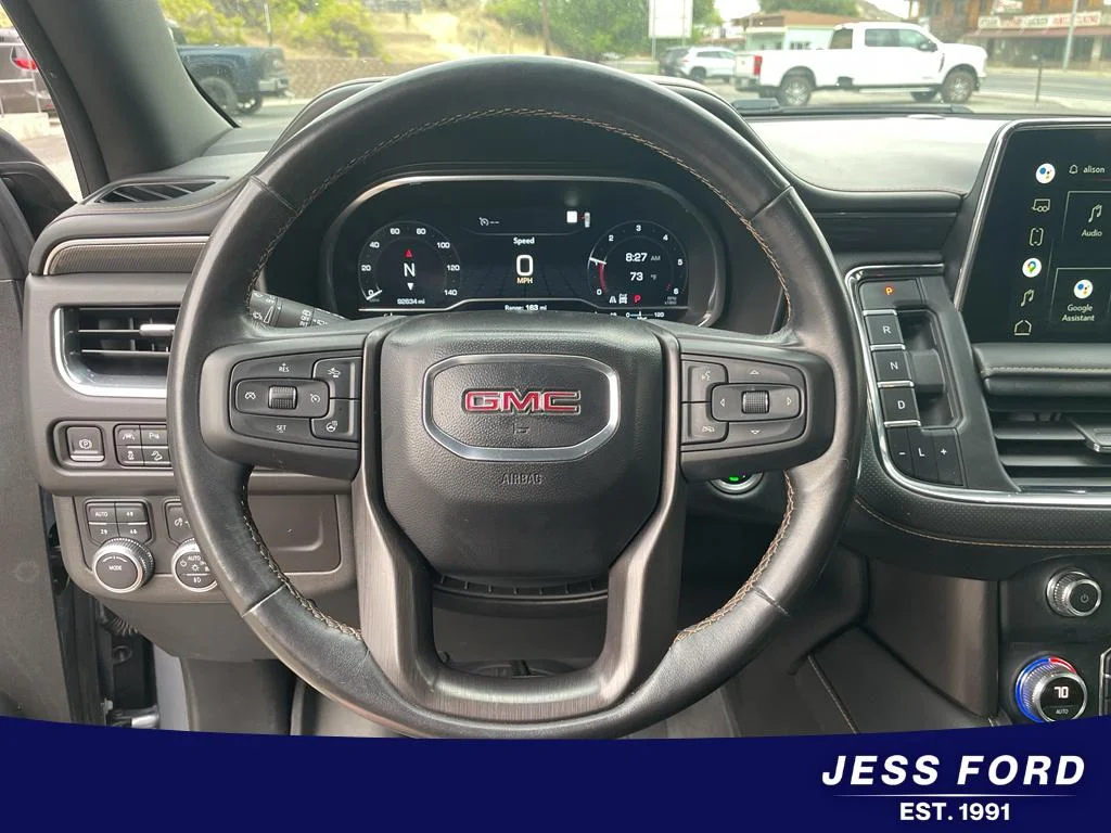 Used 2022 Satin Steel Metallic GMC AT4 image 16