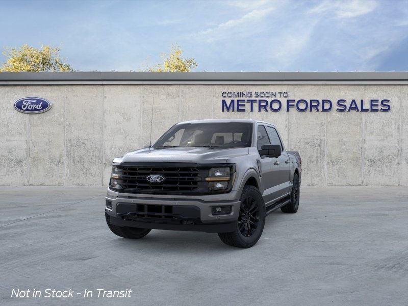 New 2026 Carbonized Gray Metallic Ford XLT image 3