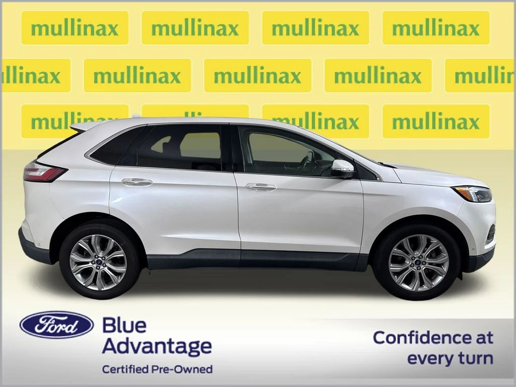 Certified Used 2019 White Ford Titanium image 2