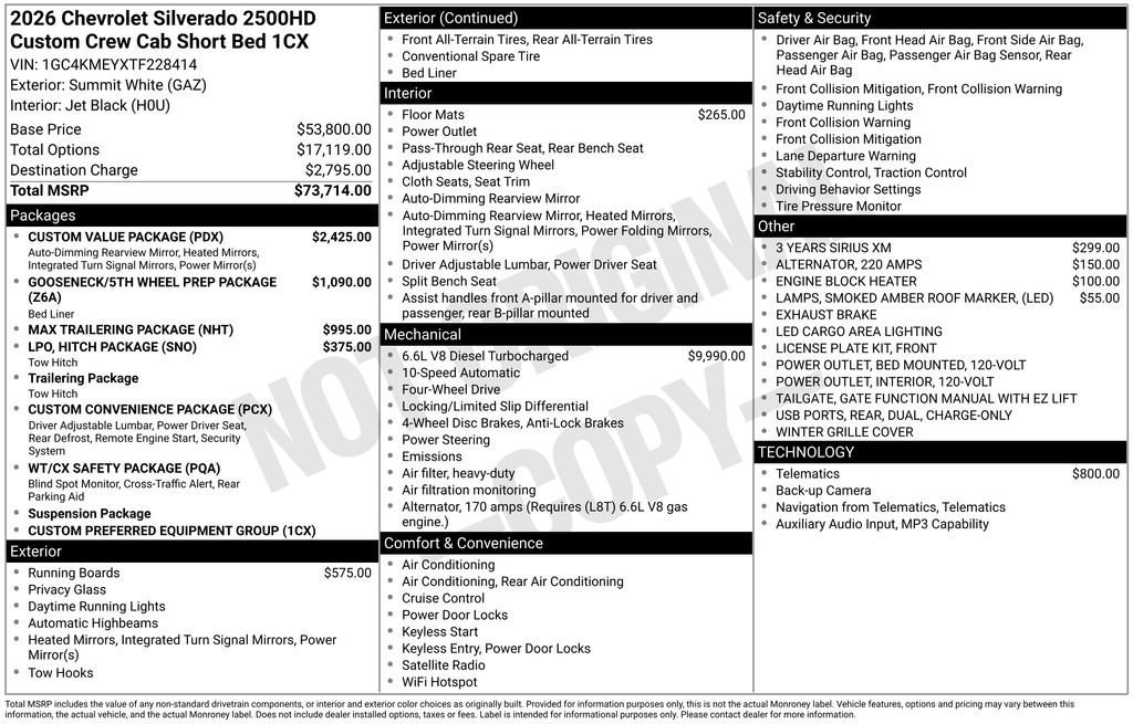 2026 Chevrolet Silverado 2500 HD Custom - Photo 42