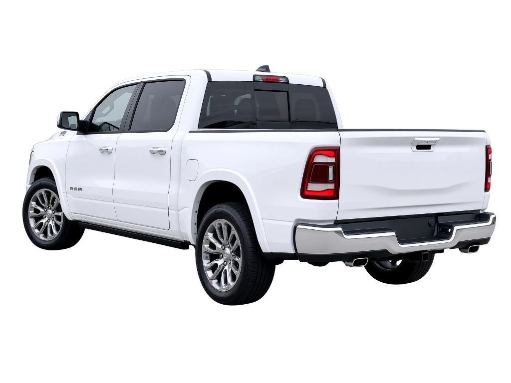 Used 2021 Bright White Clearcoat Ram Limited image 4