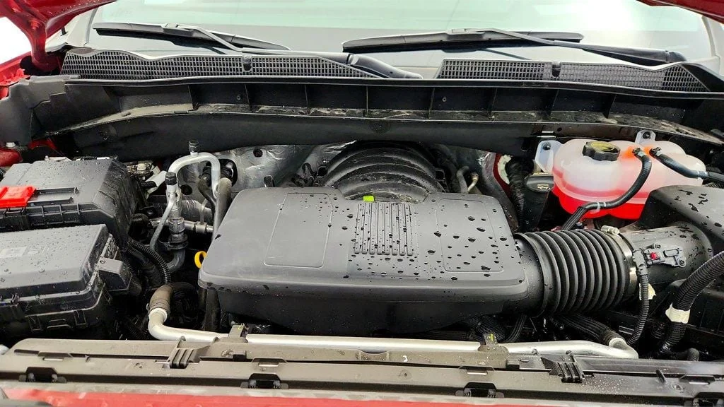 Used 2026 Volcanic Red Tintcoat GMC 4WD Crew Cab 147