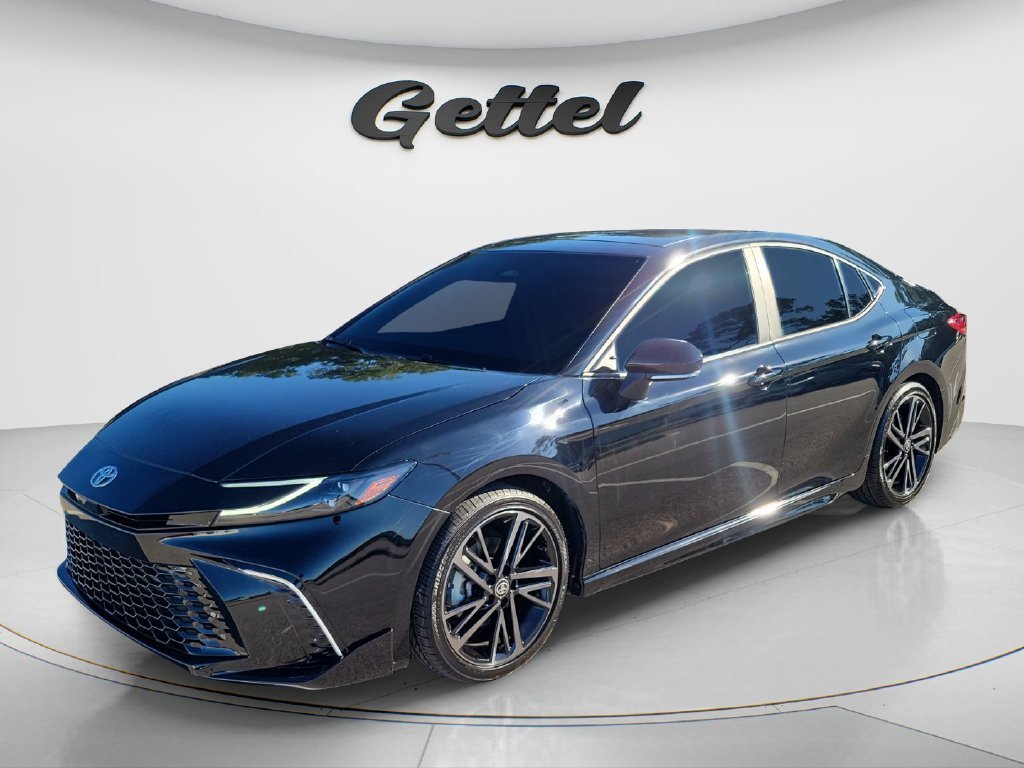 Certified Used 2025 Black Toyota XSE image 1
