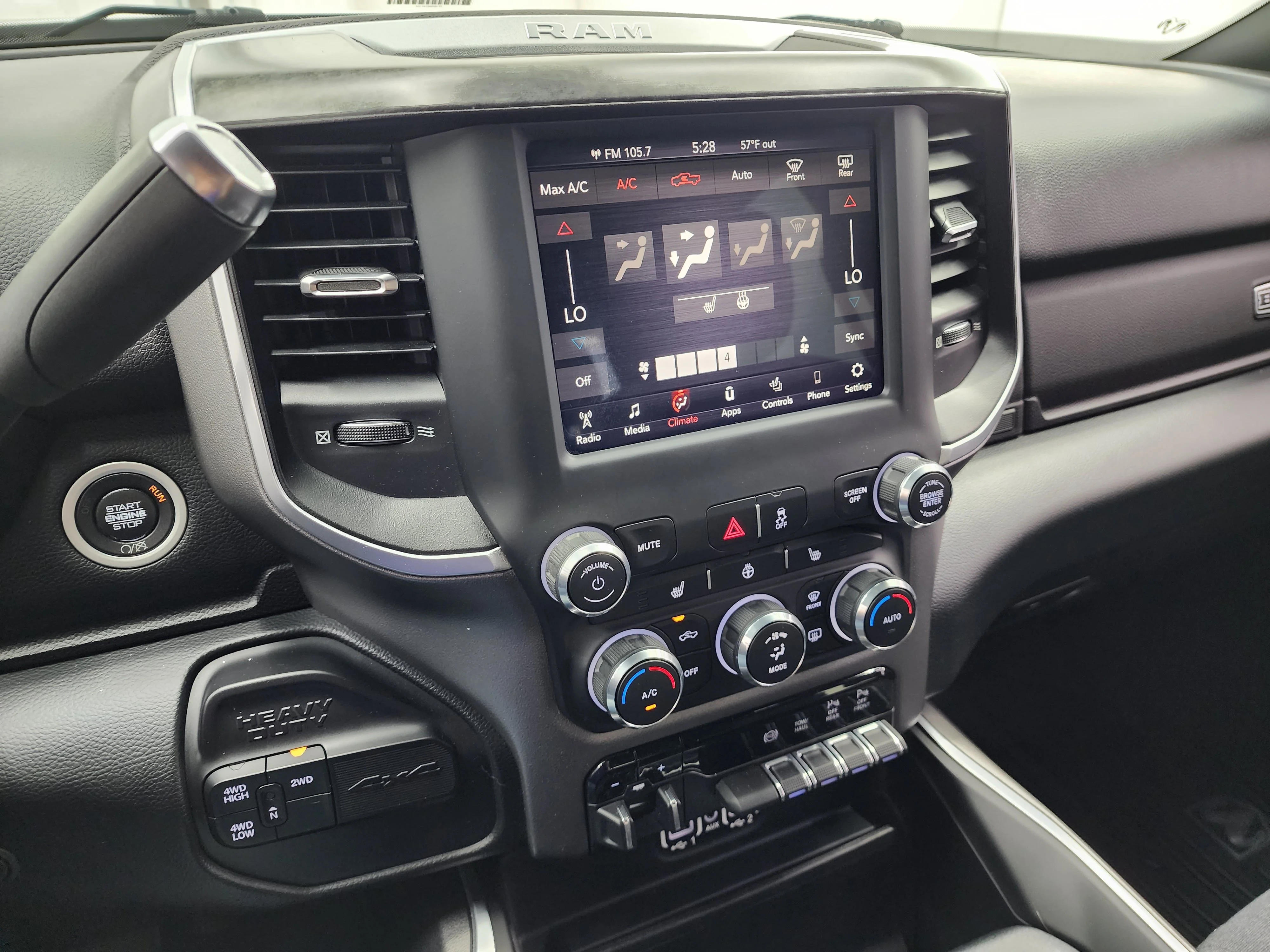 Used 2019 Bright White Clearcoat Ram Big Horn image 11