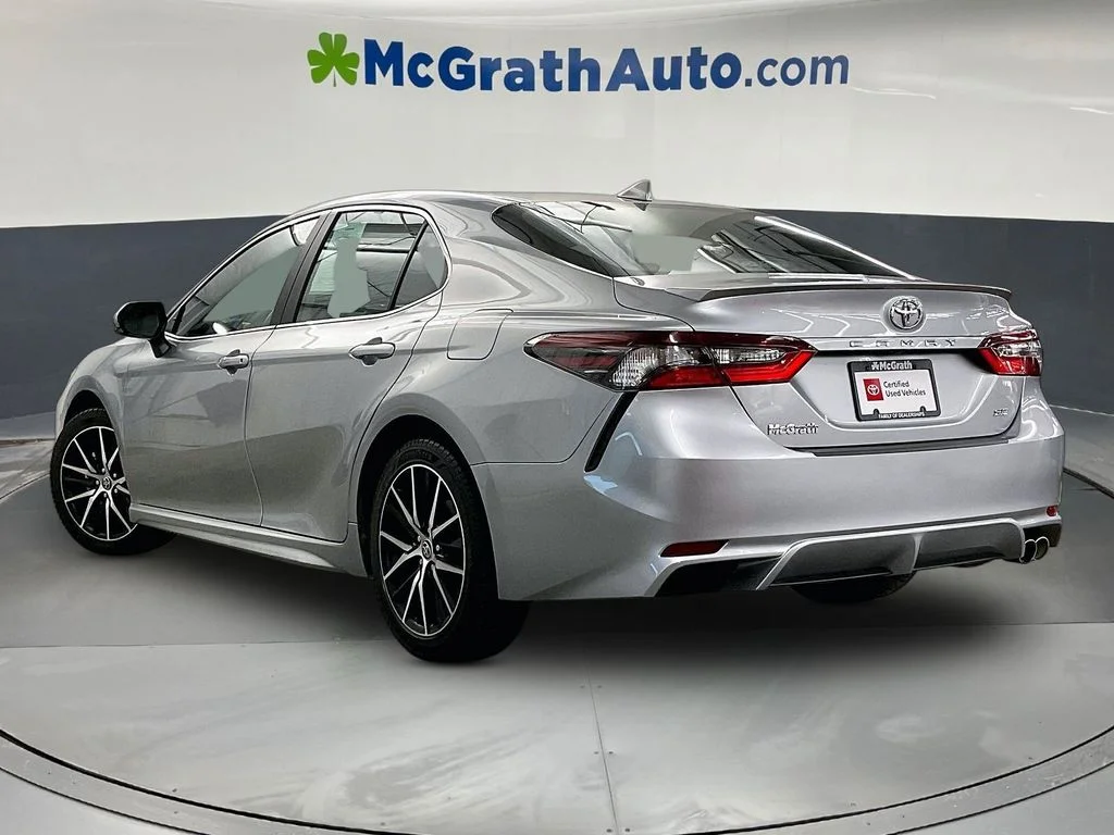 Certified Used 2023 Silver Toyota SE image 3