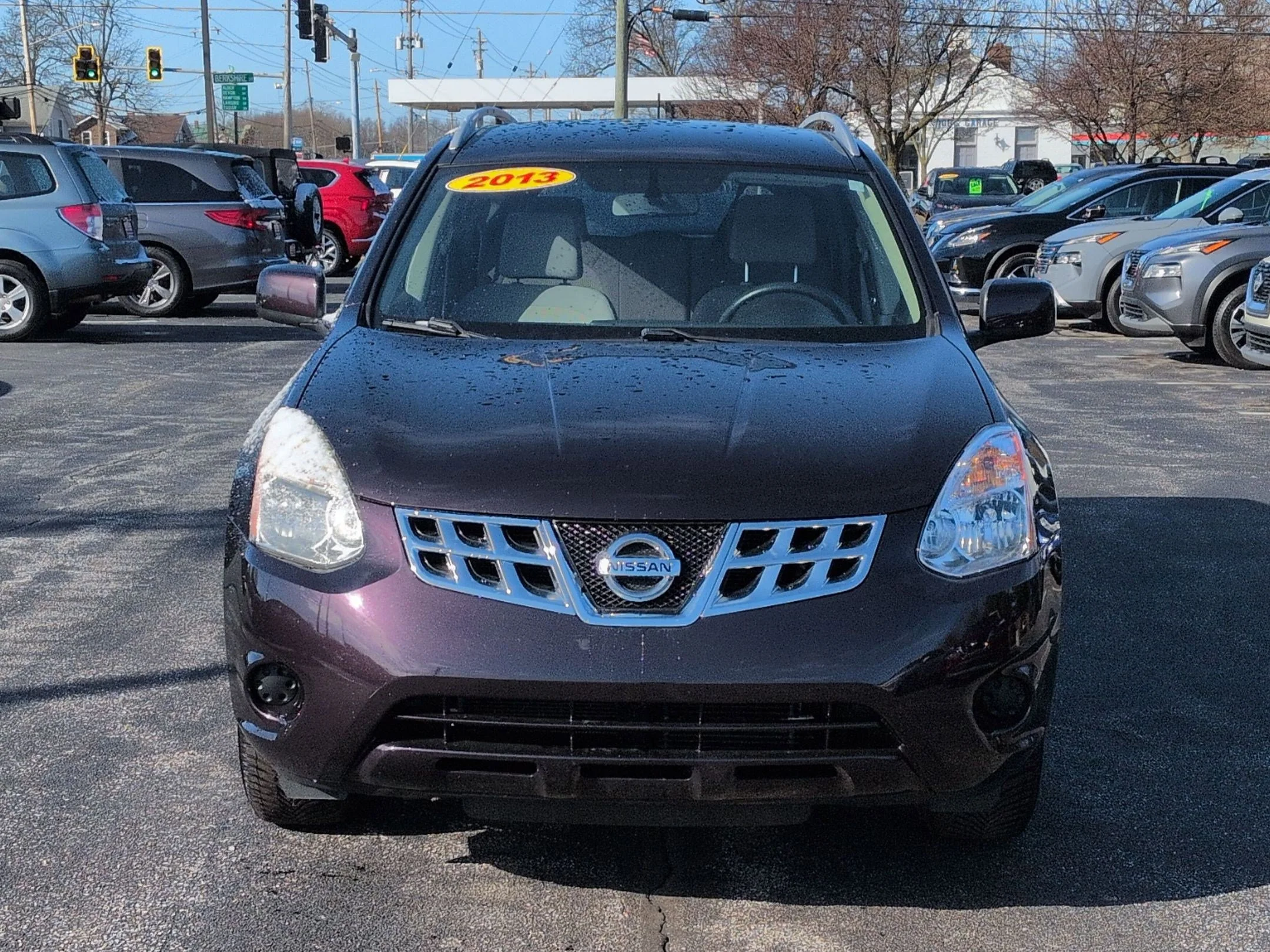 Used 2013 Nissan Rogue SV with VIN JN8AS5MV7DW641784 for sale in North Olmsted, OH