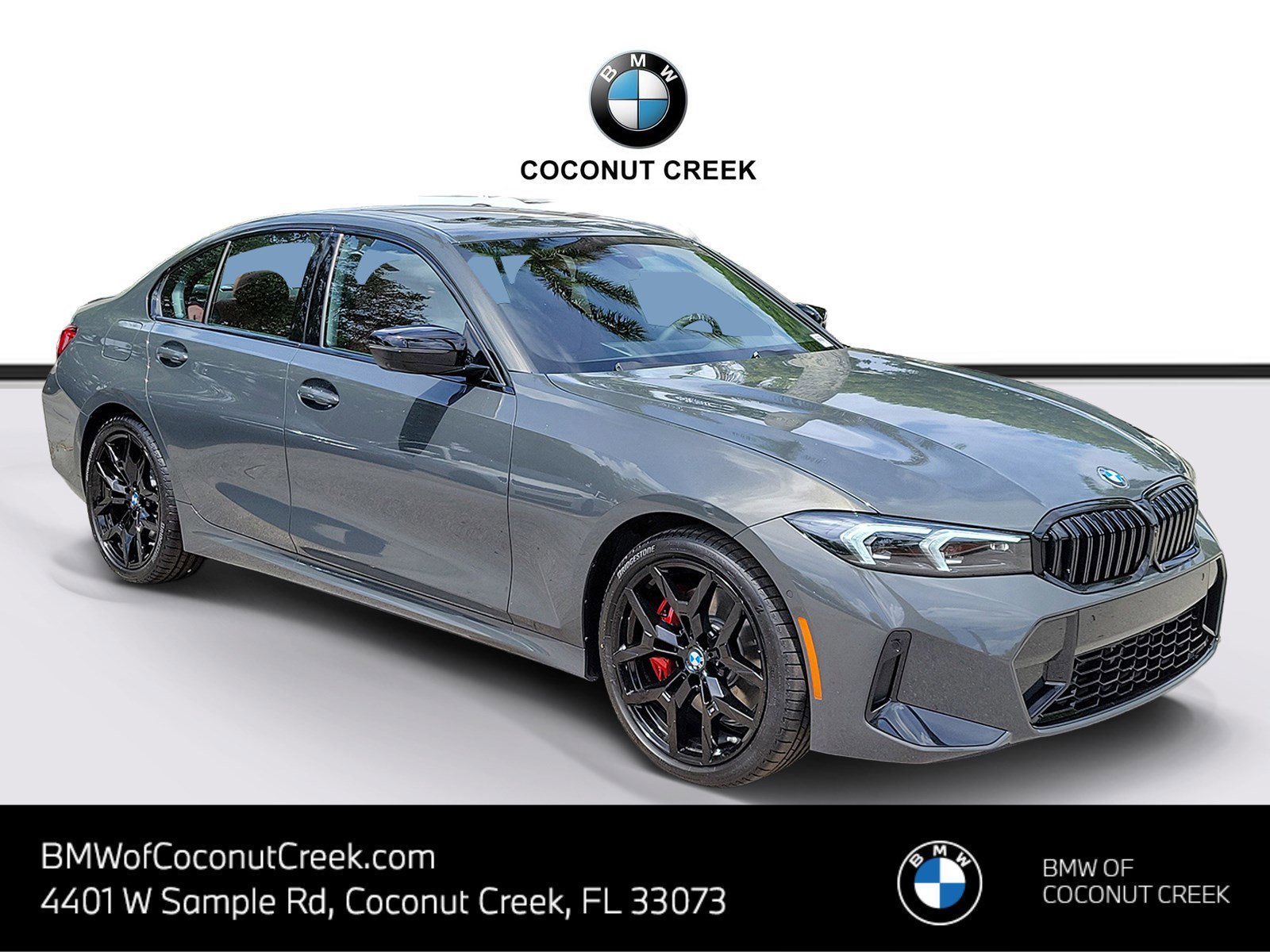 New 2026 Dravit Grey Metallic BMW 330i image 1