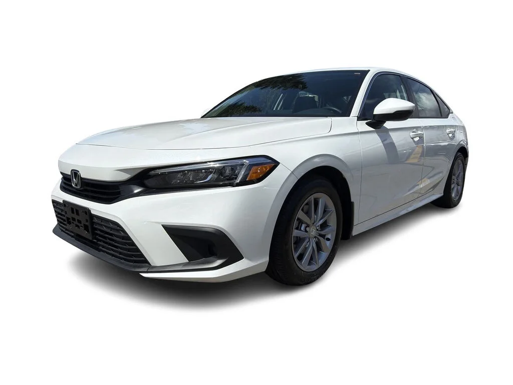 Used 2023 Platinum White Pearl Honda Sedan EX CVT Certified Pre-Owned   Clean Title   O image 6