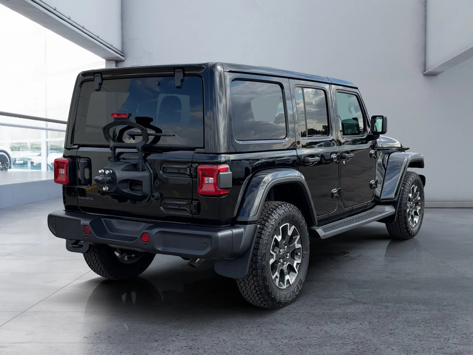 New 2026 Black Jeep Sahara image 5