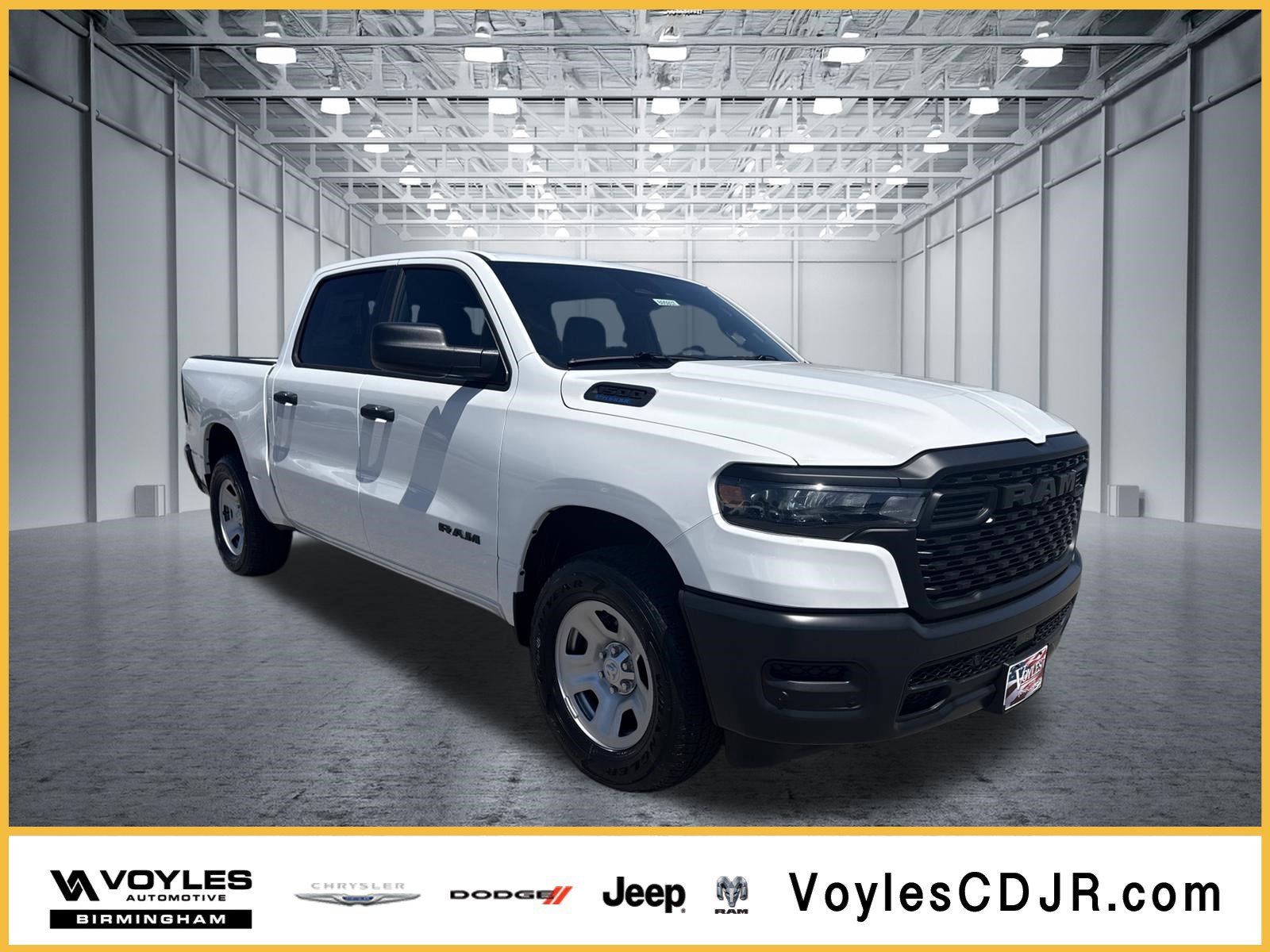 New 2026 Bright White Clear-Coat Exterior Paint RAM Tradesman image 1