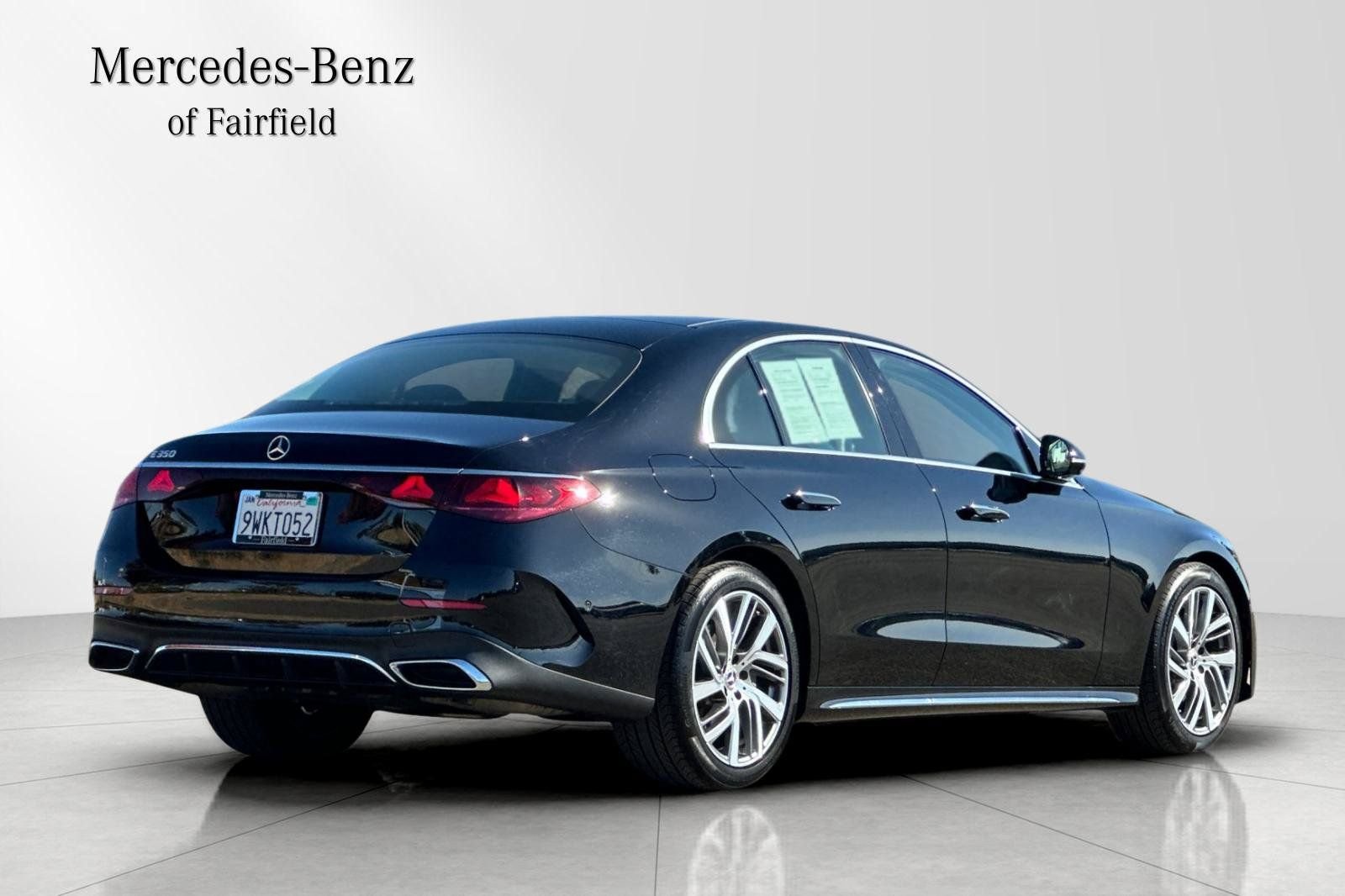Certified Used 2026 Black Mercedes-Benz E 350 image 2