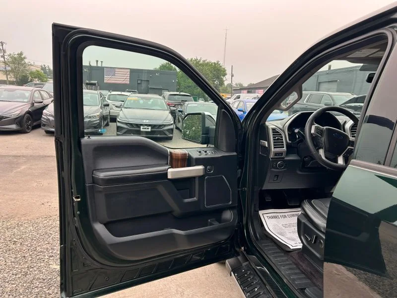 Used 2016 Green Ford Lariat Pickup 4D 6 1/2 ft image 35
