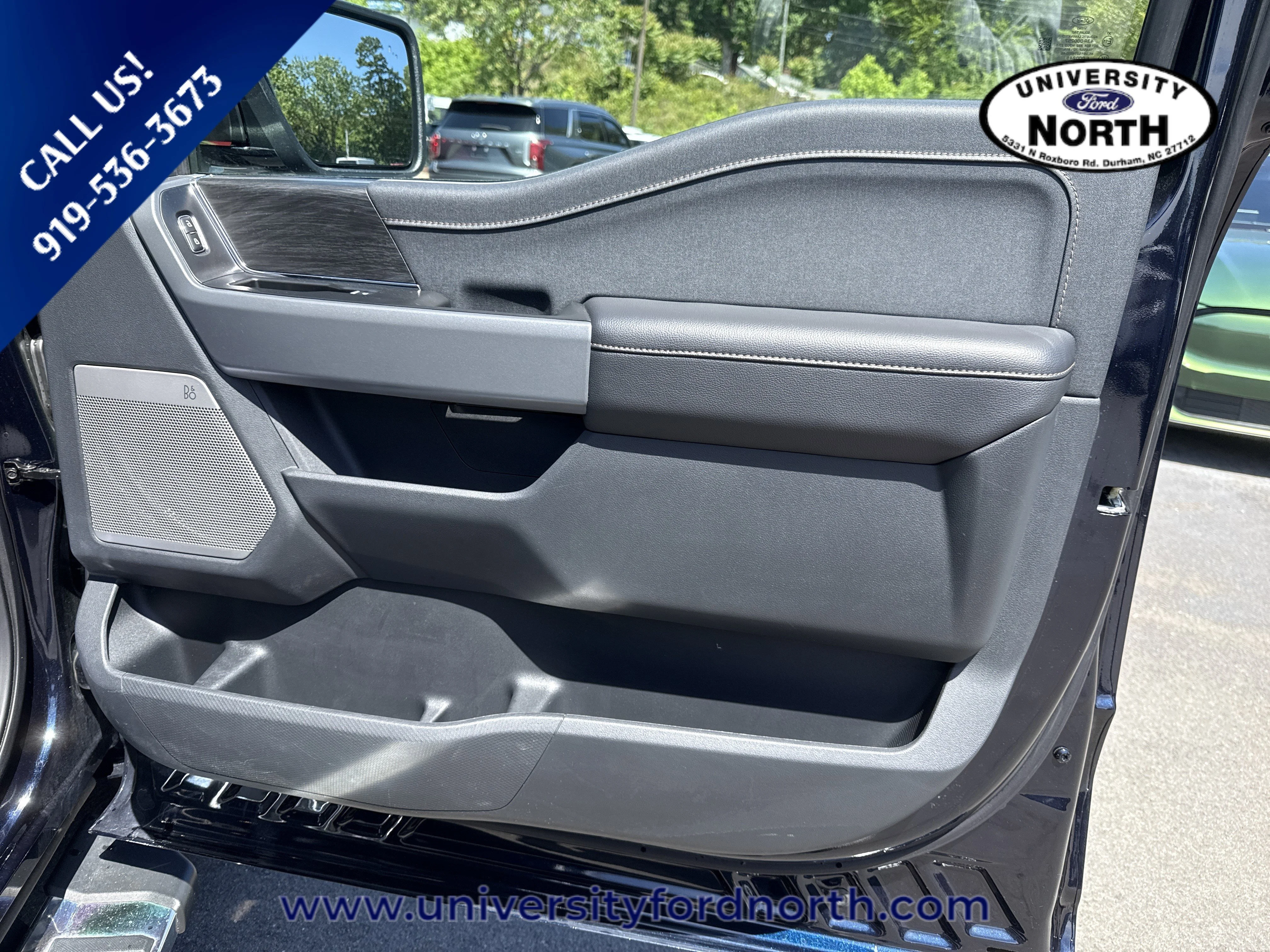 Used 2025 Antimatter Blue Metallic Ford LARIAT image 44