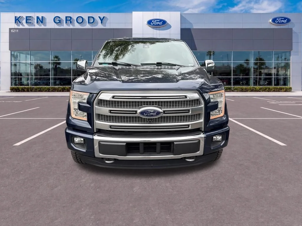 Used 2016 Blue Ford Platinum image 17