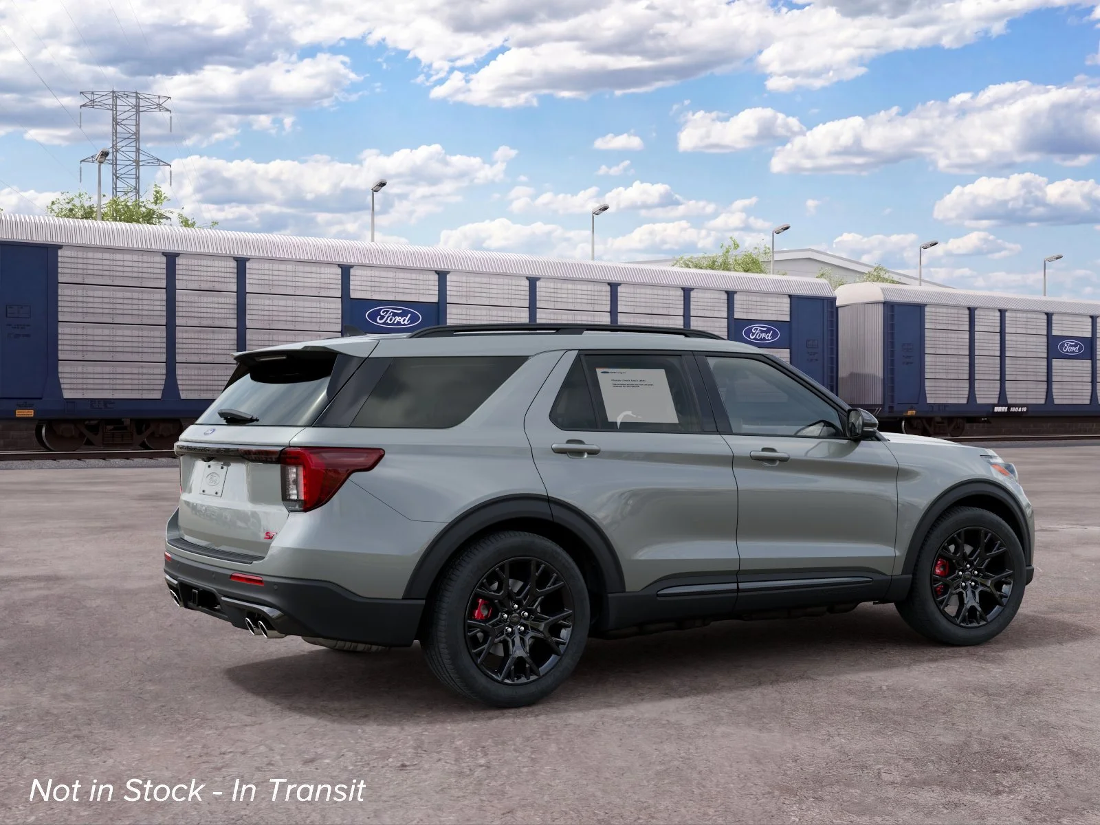 New 2027 Avalanche Gray Ford ST image 6