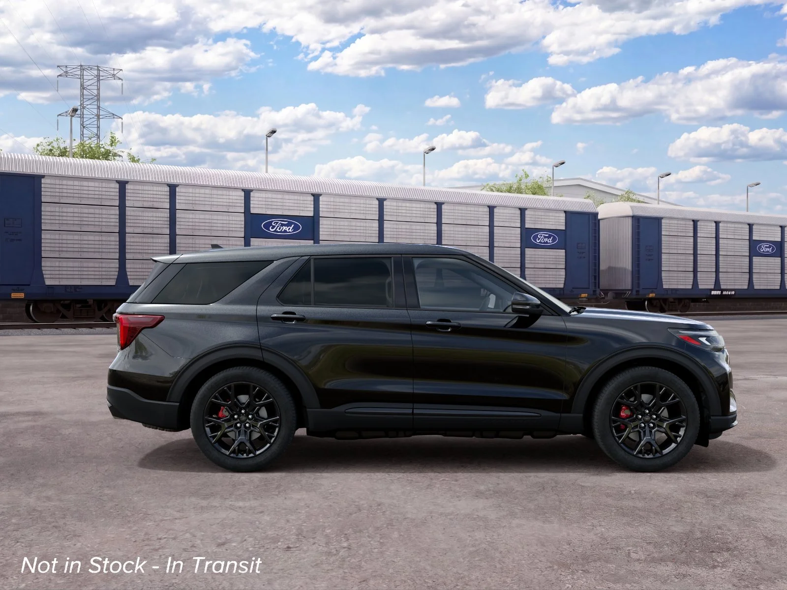 New 2027 Agate Black Metallic Ford ST image 5