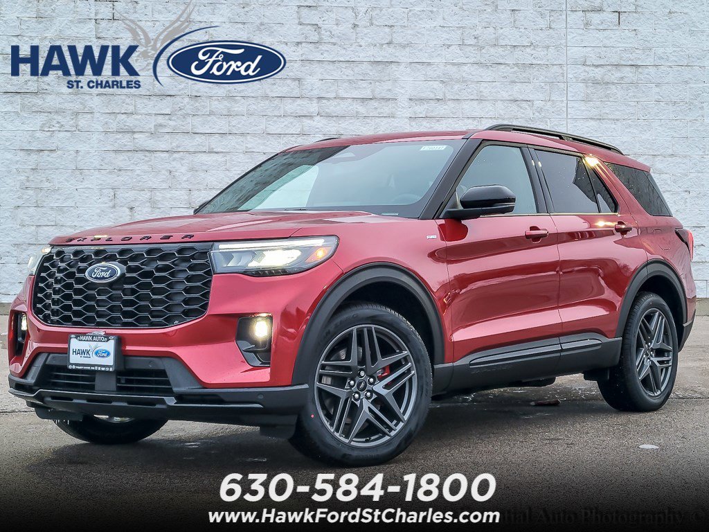 New 2026 Rapid Red Metallic Tinted Clearcoat Ford ST-Line image 1