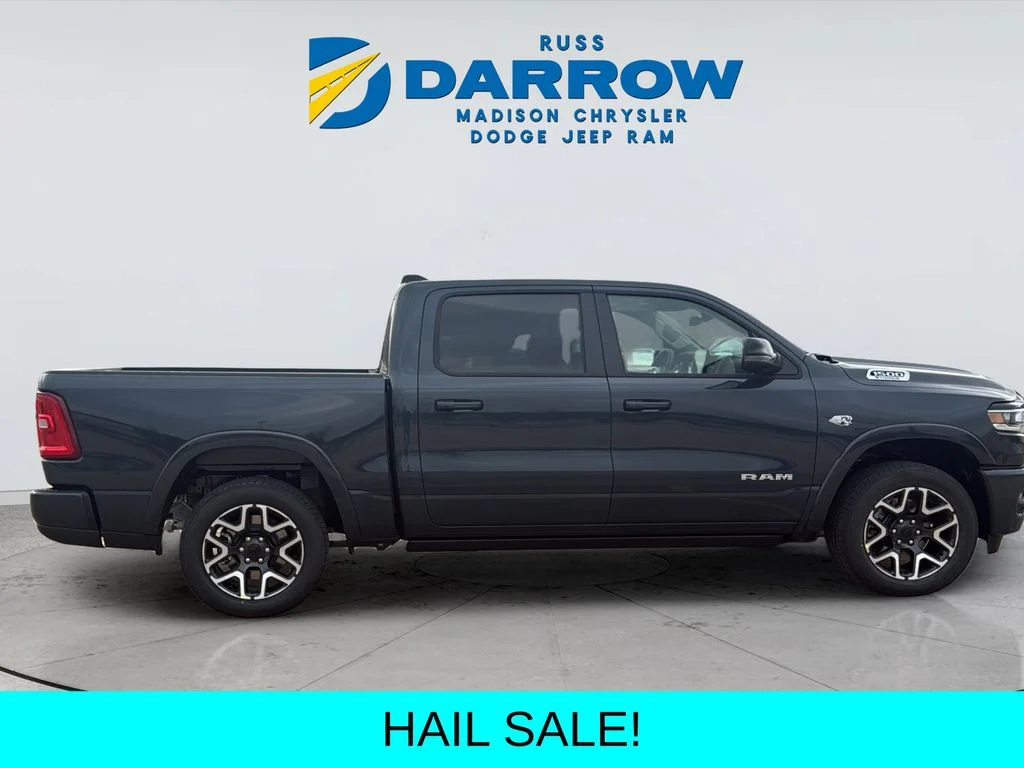 New 2026 Forged Blue Metallic Exterior Paint RAM Laramie image 6