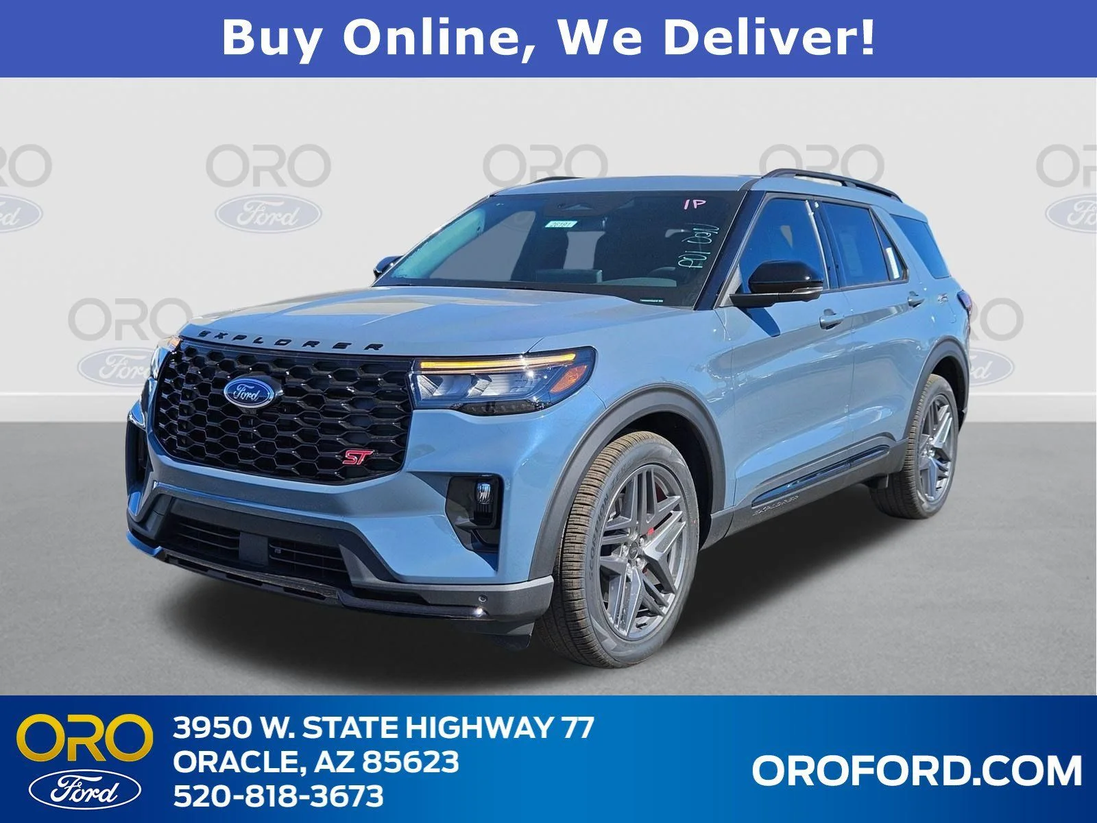 New 2026 Vapor Blue Metallic Ford ST image 1