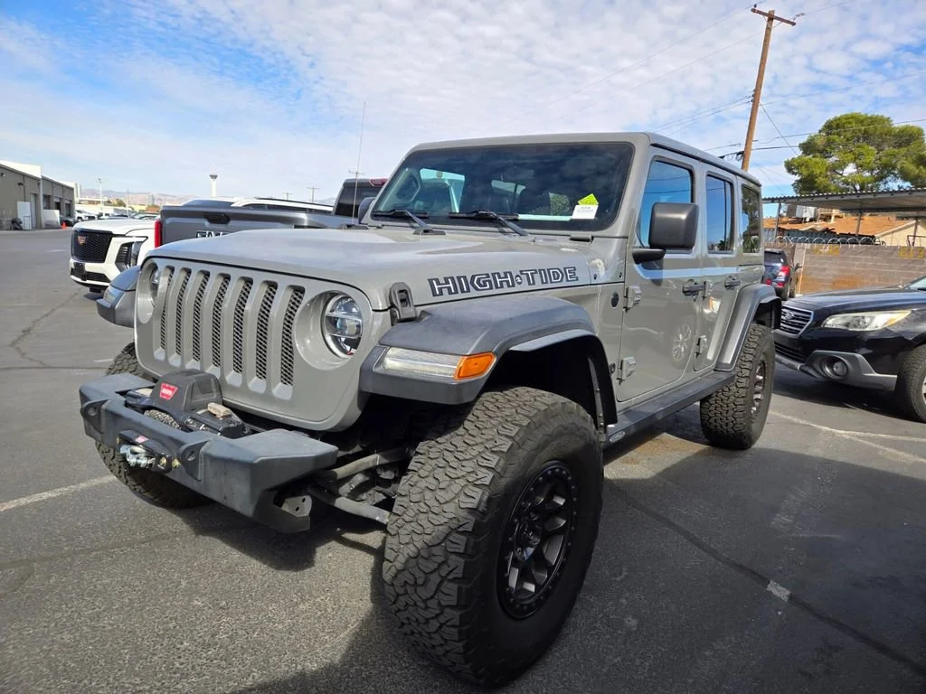 Used 2022 Sting-gray Clearc Jeep Unlimited High Tide image 4