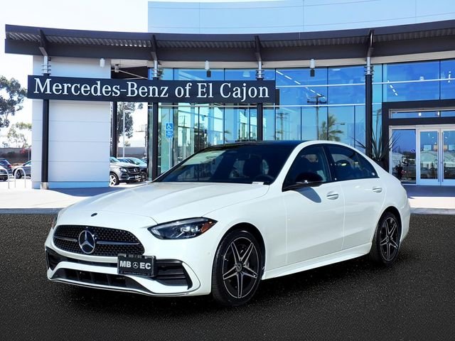 New 2026 White Mercedes-Benz C 300 image 1