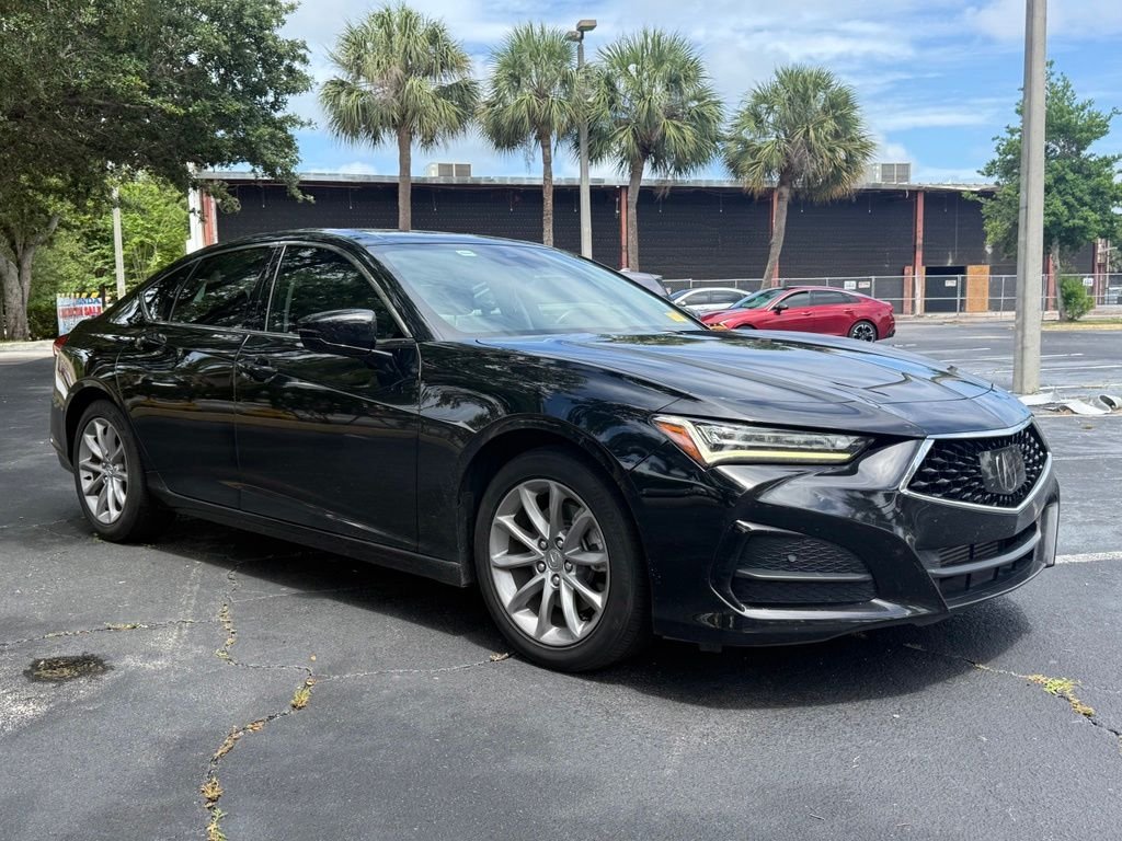 Used 2021 Black Acura Base image 7