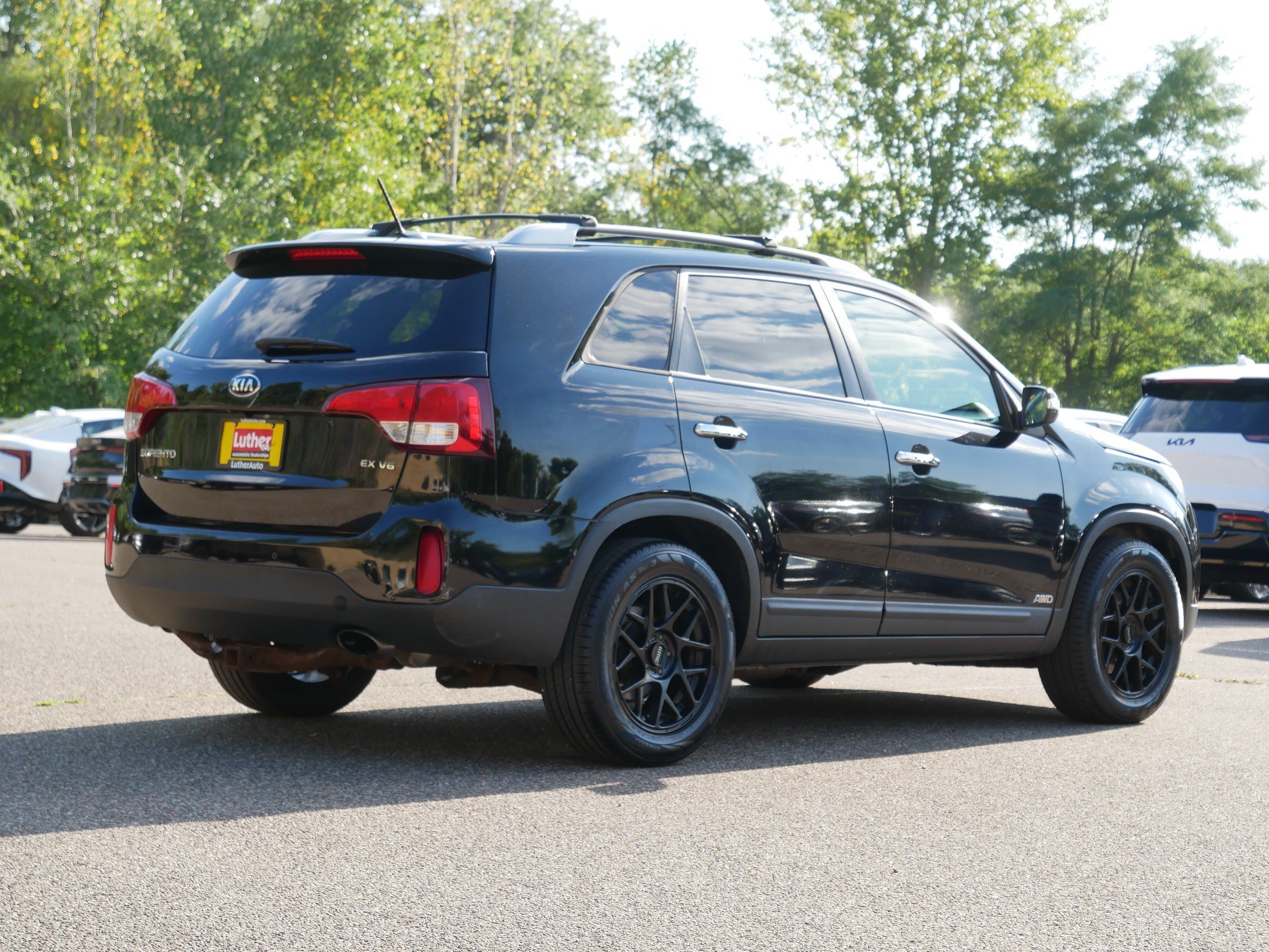 Certified Used 2015 Ebony Black Kia EX image 7