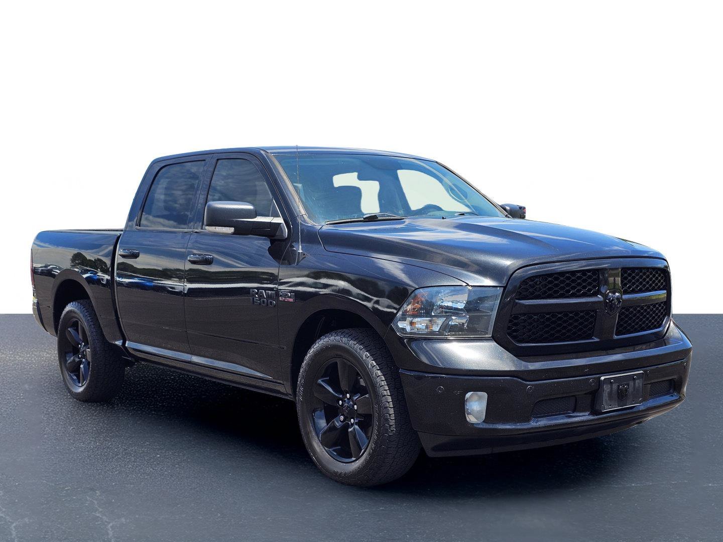 Used 2018 Black Clearcoat Ram Lone Star image 5