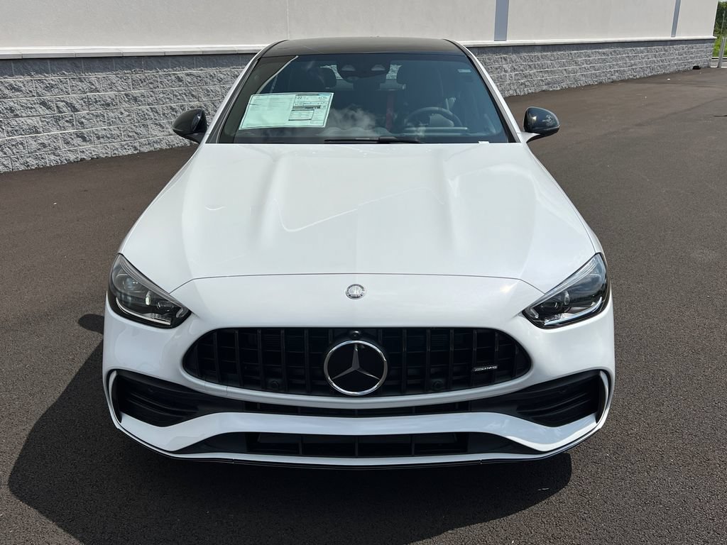 New 2026 MANUFAKTUR Moonlight White Metallic Mercedes-Benz AMG® C 43 4MATIC Sedan image 40