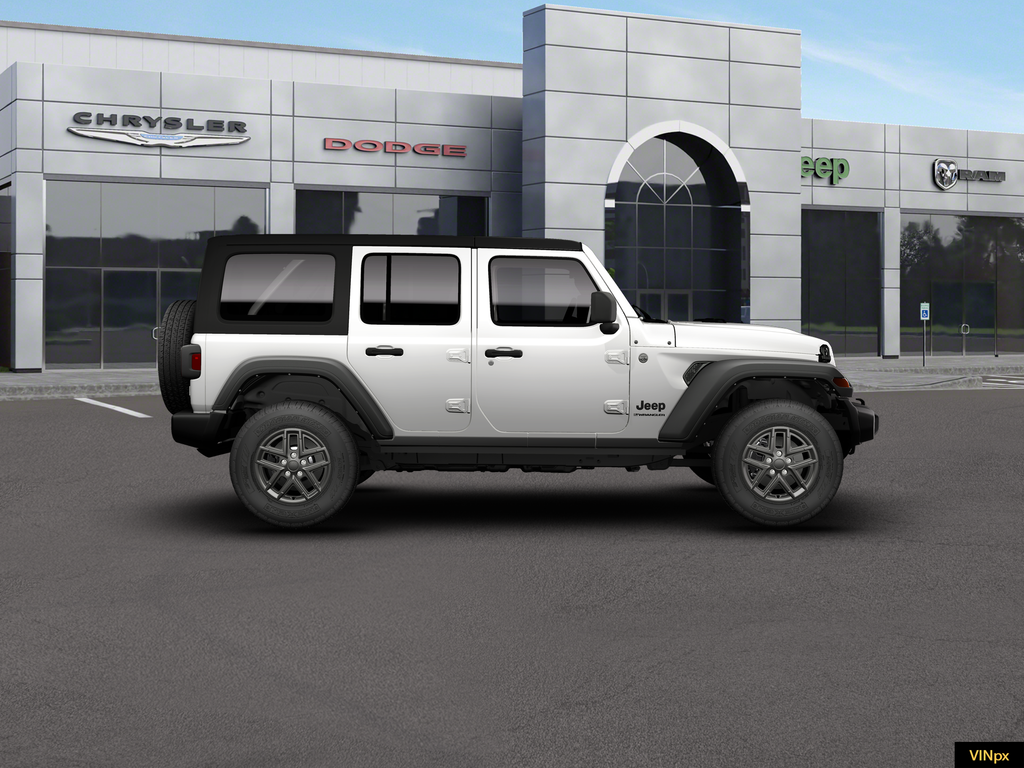 New 2026 Bright White Clear-Coat Exterior Paint Jeep Sport image 7