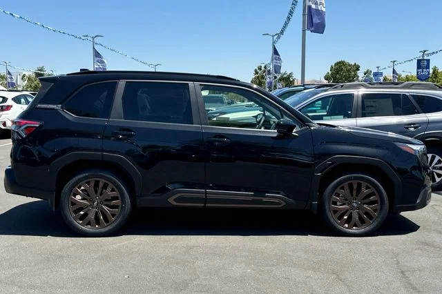 Certified Used 2025 Black Subaru Sport image 3