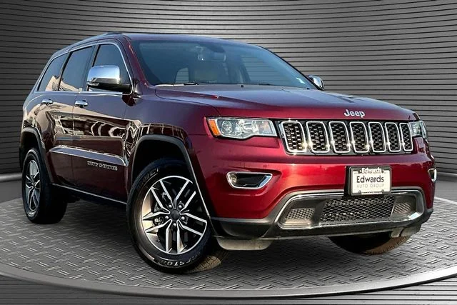 Used 2021 Red Jeep Limited image 3