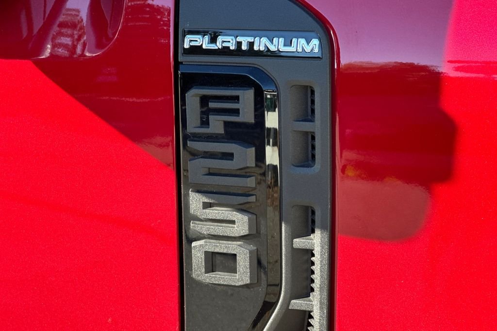 Used 2025 Red Ford Platinum image 29