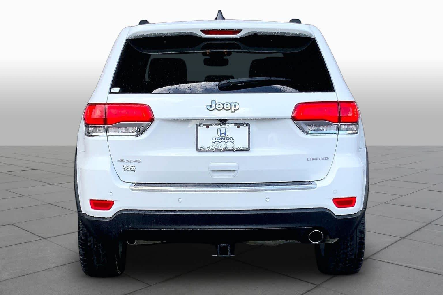 Used 2017 Bright White Clearcoat Jeep Limited image 5