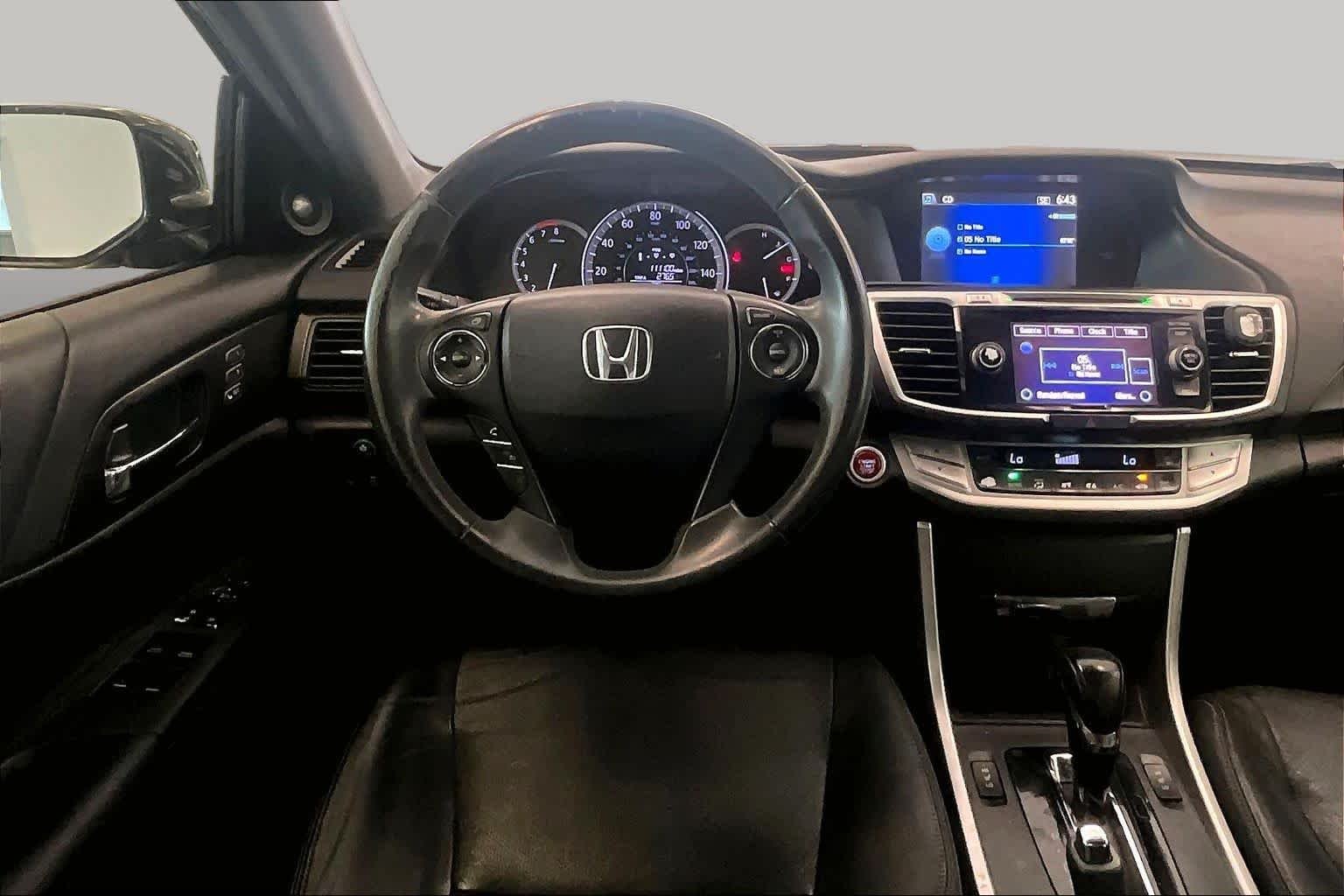 Used 2015 Crystal Black Pearl Honda EX-L image 5