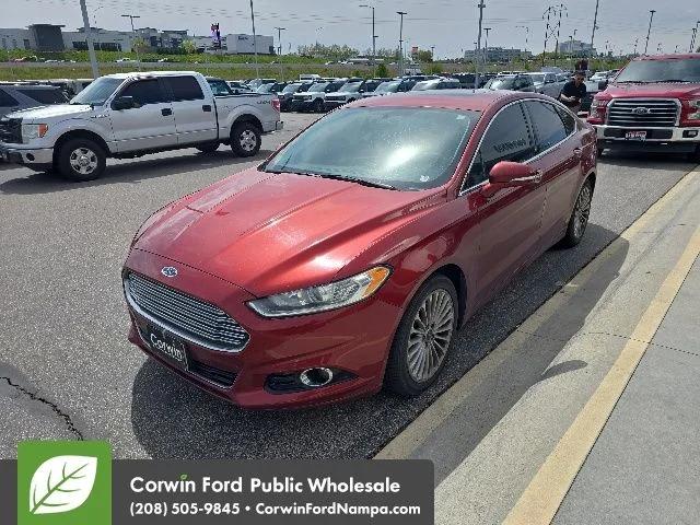 Used 2014 Ford Fusion Titanium with VIN 3FA6P0D97ER229528 for sale in Nampa, ID