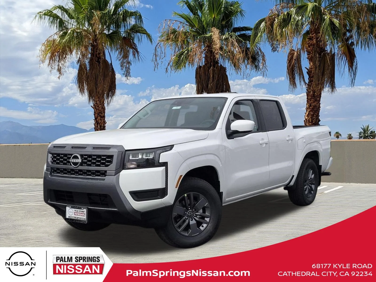 New 2026 Glacier White Nissan SV image 1
