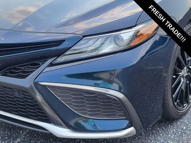 Used 2021 Blue Toyota XSE V6 image 7
